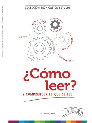 cover image of ¿CÓMO LEER?